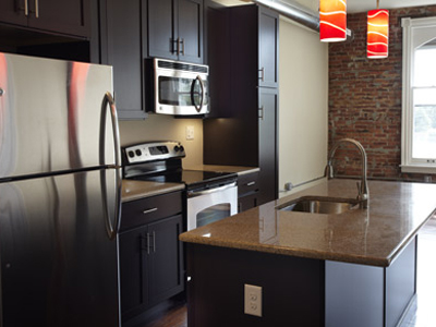 Merchants Lofts I-kitchen